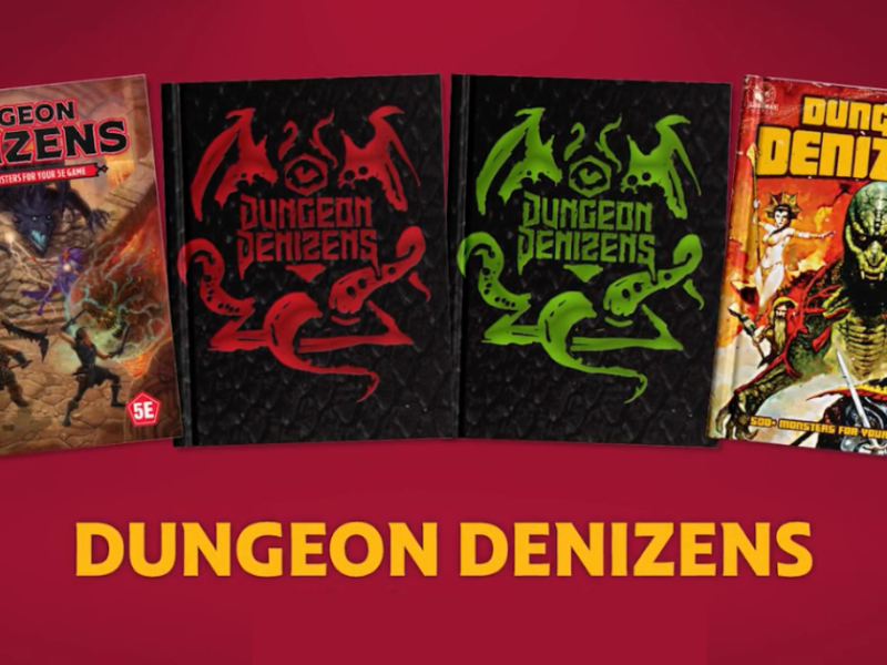 Dungeon Denizens: bestiário para D&D 5ª Edição está em financiamento coletivo!